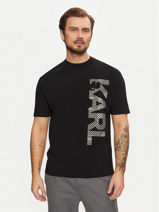 KARL LAGERFELD T-krekls 755198 551221 Melns Regular Fit