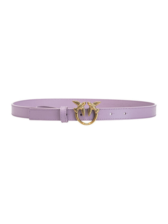 PINKO Pinko Pasek Męski PINKO Cintura Donna Love berry 100143-A0F1 Y13Q Viola Złoty
