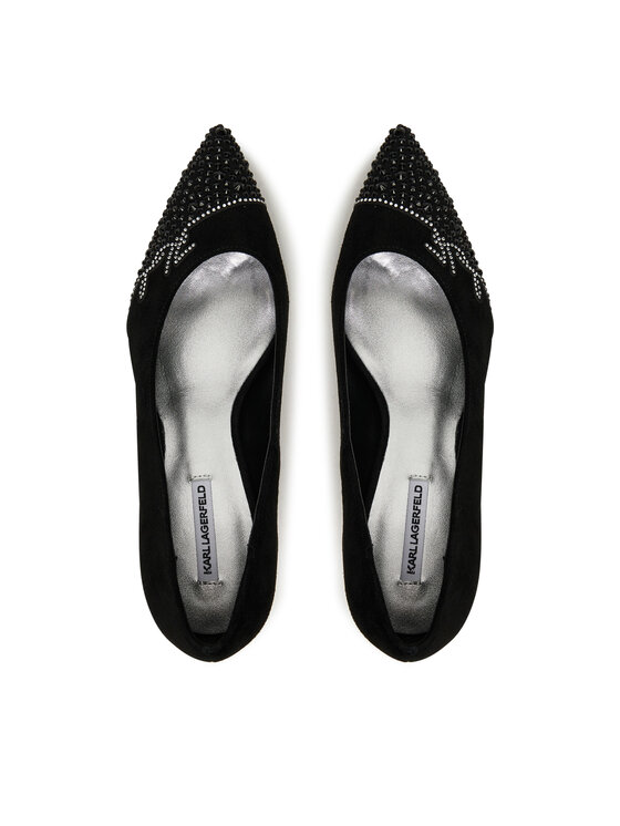 KARL LAGERFELD KARL LAGERFELD Γοβάκια Sienna Signature Pump KL32712 Μαύρο