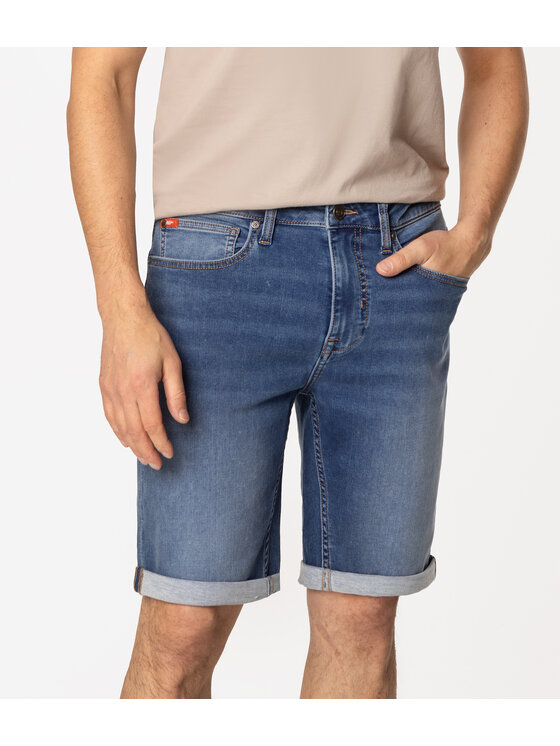 Lee Cooper Lee Cooper Bermudy JOG 1422 Niebieski Regular Fit