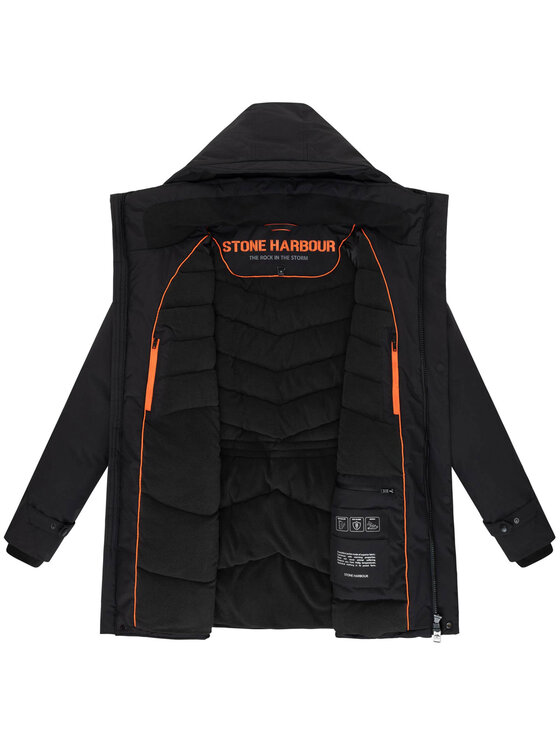 Stone Harbour Stone Harbour Kurtka zimowa Emriis Czarny Regular Fit