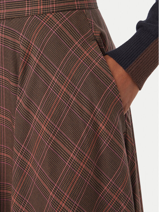 MAX&Co. MAX&Co. Φούστα σε γραμμή Α Micio 2626106063200 Καφέ Regular Fit