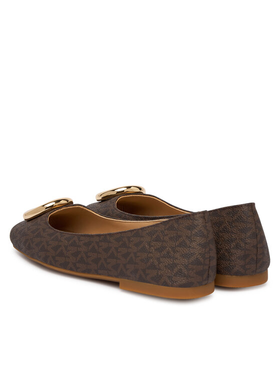 MICHAEL Michael Kors MICHAEL Michael Kors Baleríny Milan Flex Ballet 40F5MLFP1B Hnedá