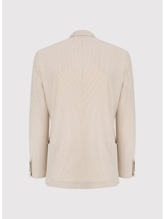 Pako Lorente Pako Lorente Marynarka P25SF-3G-024 Beżowy Slim Fit