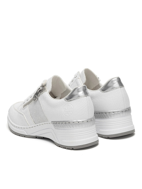 Rieker Rieker Halbschuhe N4322-80 Weiß