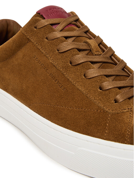 Tommy Hilfiger Tommy Hilfiger Tenisice Premium Dress Cupsole FM0FM05573 Smeđa