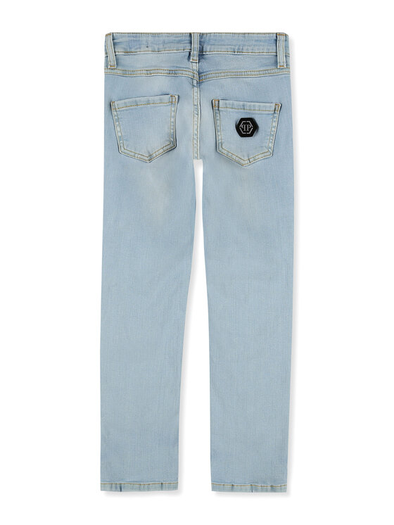 PHILIPP PLEIN PHILIPP PLEIN Jeansy 27561 Błękitny Boyfriend Fit