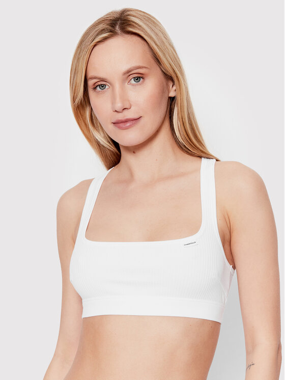 Chantelle Krūšturis-tops Cotton Comfort C15P10 Balts