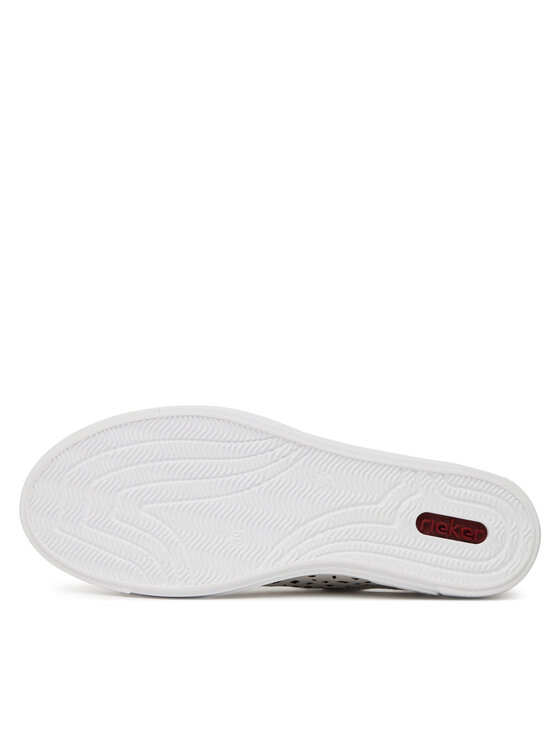 Rieker Rieker Sneakersy L8831-80 Bílá