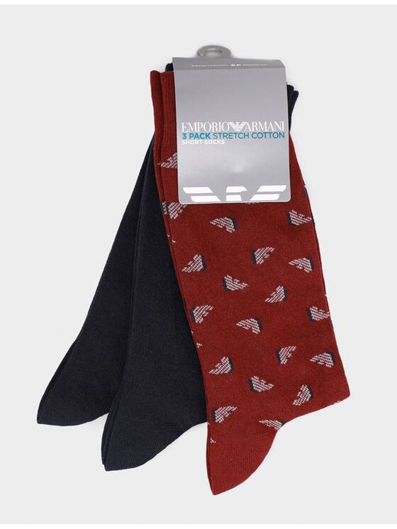 Emporio Armani Emporio Armani Dlhé ponožky 302402 1A292 13276 Modrá