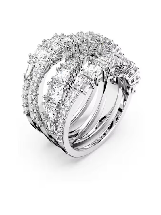 Swarovski Swarovski Pierścionek Twist Wrap 5584656 Srebrny