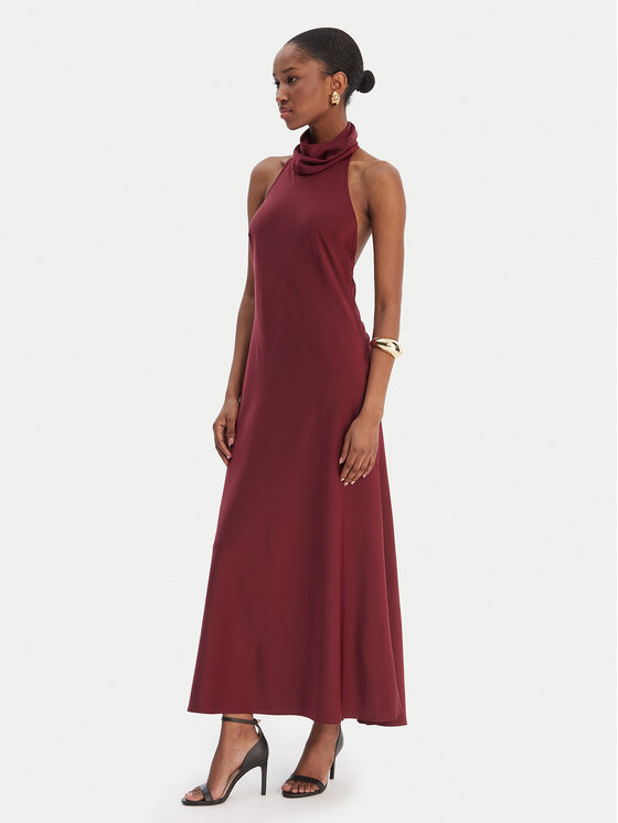 Bardot Bardot Koktélruha Delphina 60247DB Bordó Regular Fit