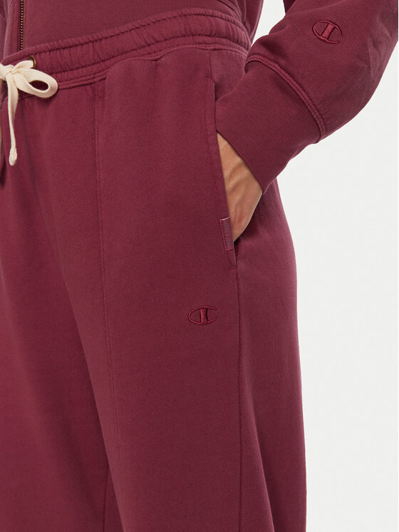 Champion Champion Donji dio trenerke 117638 Crvena Wide Leg