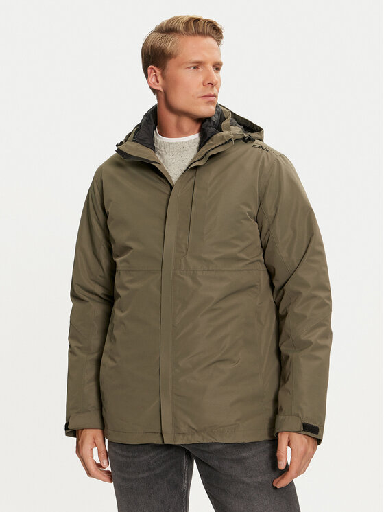 CMP CMP Žieminė striukė 33Z1577D Žalia Regular Fit