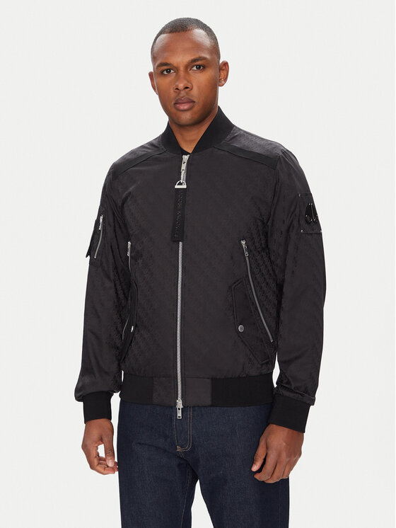 Moose Knuckles Bundy bomber Courville M14MB003H Čierna Regular Fit