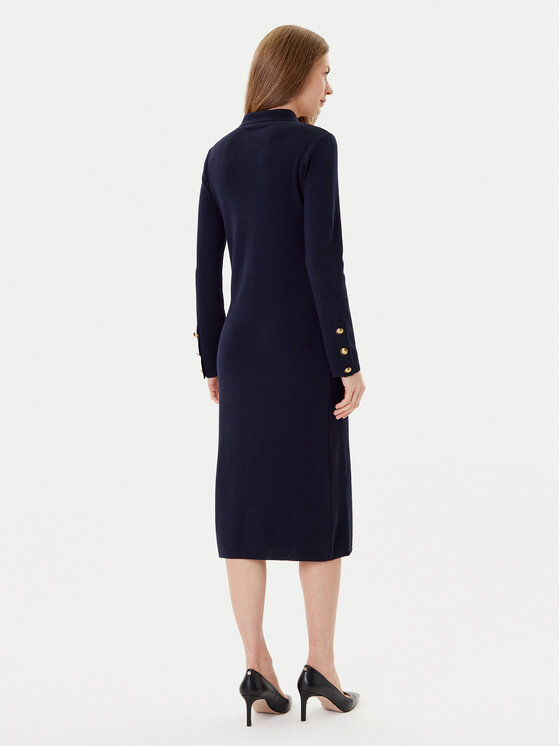 Luisa Spagnoli Luisa Spagnoli Rochie tricotată Matteucci 100147 Bleumarin Regular Fit