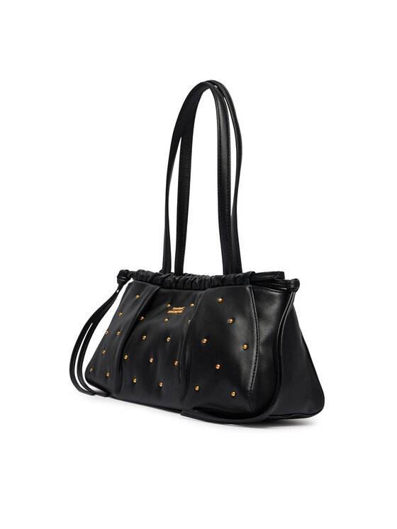 Tommy Hilfiger Tommy Hilfiger Rankinė Soft Leather Shoulder Bag Studs AW0AW19338 Juoda