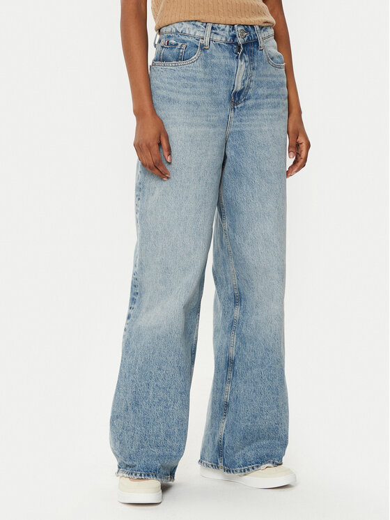 Damskie Jeansy Tommy Hilfiger, Rozmiar 27/32, Niebieskie, WW0WW43705