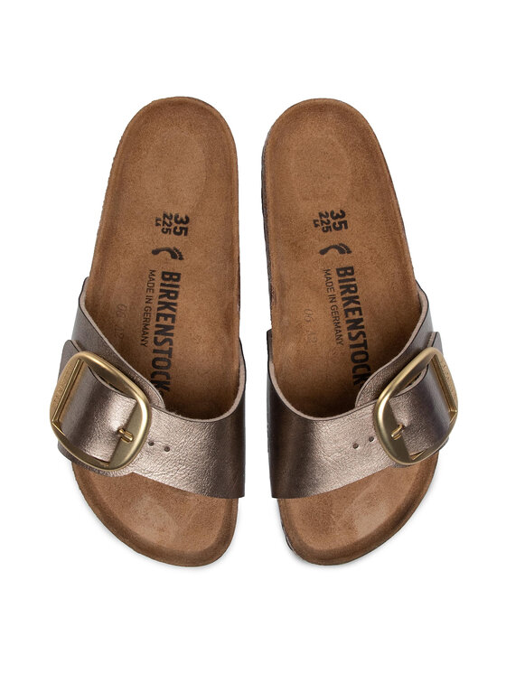 Birkenstock Birkenstock Klapki Madrid Big Buckle 1016237 Brązowy