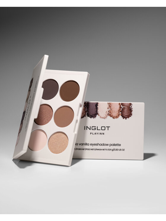 INGLOT INGLOT Lilla Vanilla Playinn Paleta cieni do powiek 06
