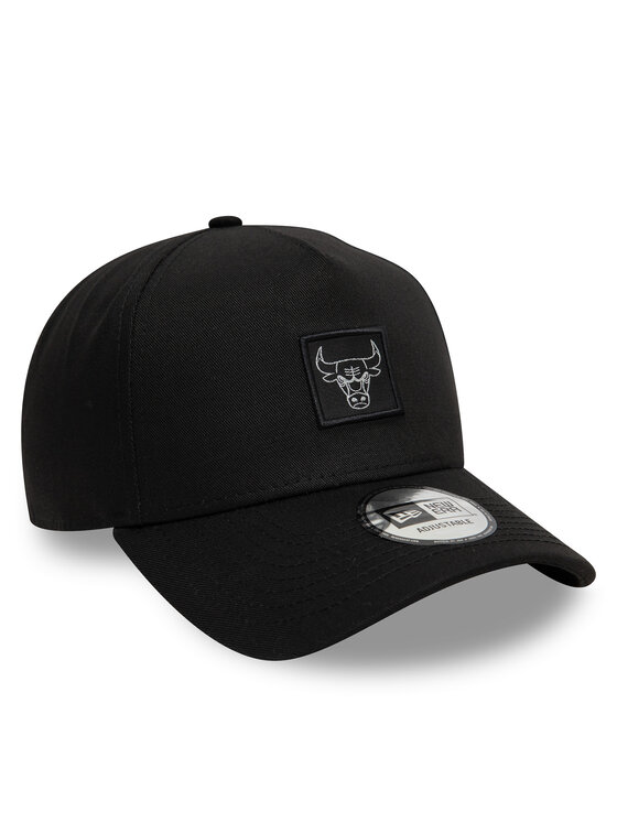 New Era New Era Cepure ar nagu Chicago Bulls Metallic 9FORTY A-Frame 60595211 Melns