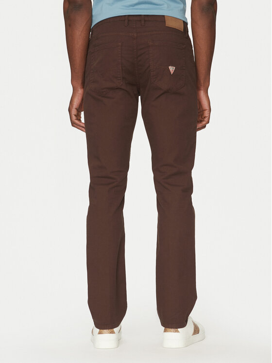 Guess Guess Spodnie materiałowe M5RAS2 WGXW1 Regular Fit
