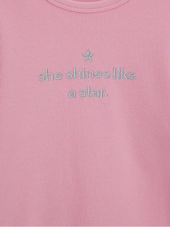 Original Marines Original Marines Bluse DFP5023YF Rosa Regular Fit