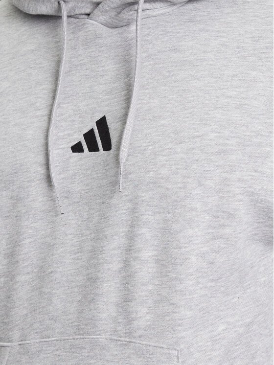 adidas adidas Mikina Essentials 3-Stripes JE6302 Sivá Regular Fit