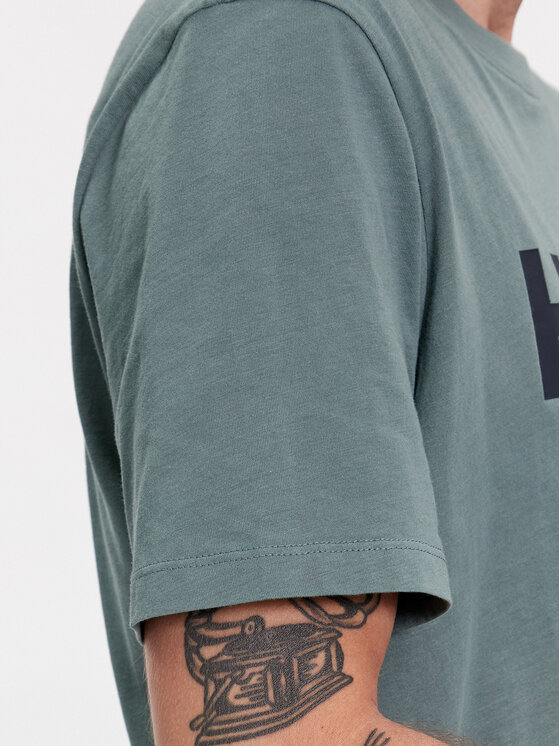 HUGO Hugo T-shirt Dulivio 50467556 Verde Regular Fit
