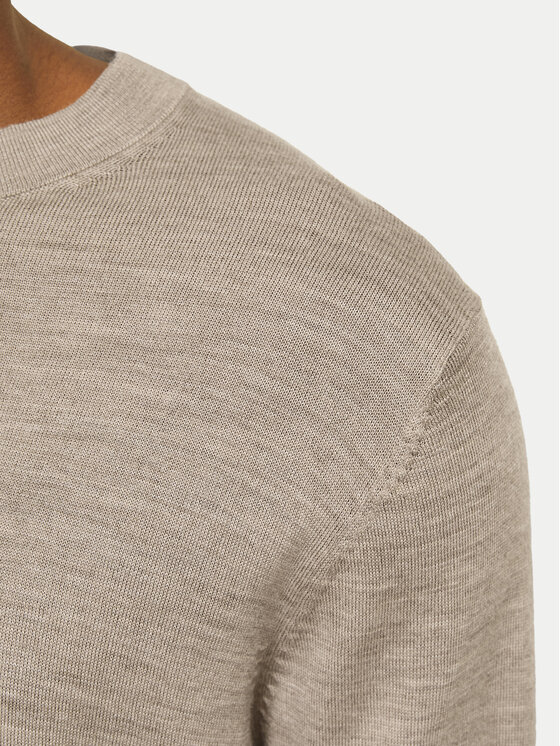Jack&Jones Jack&Jones Džemper Merino 12216817 Siva Regular Fit