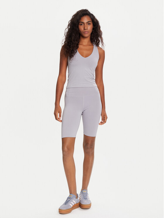 Girlfriend Collective Girlfriend Collective Felső Zoe 1024 Lila Slim Fit