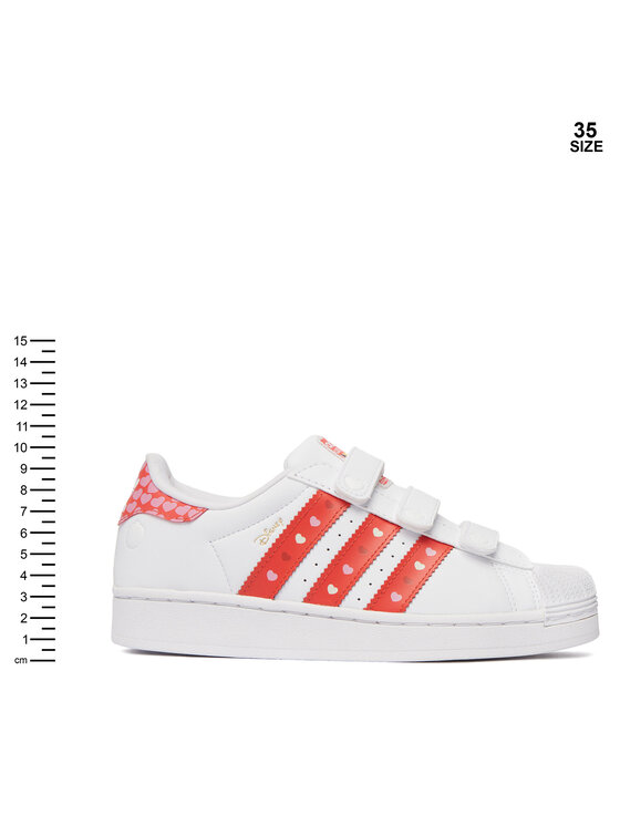 adidas adidas Sneakersy Superstar Led Lights Cf I KK1295 Biały