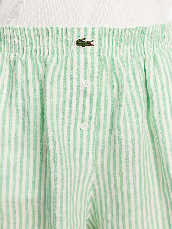 Lacoste Lacoste Szorty materiałowe FF0226 Zielony Relaxed Fit