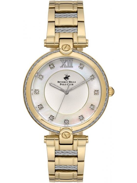 Beverly Hills Polo Club Beverly Hills Polo Club Zegarek BP3585X.110 Złoty