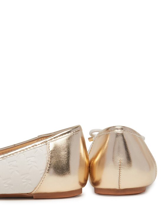MICHAEL Michael Kors MICHAEL Michael Kors Ballerine Kenya Bow MK01365256 Écru