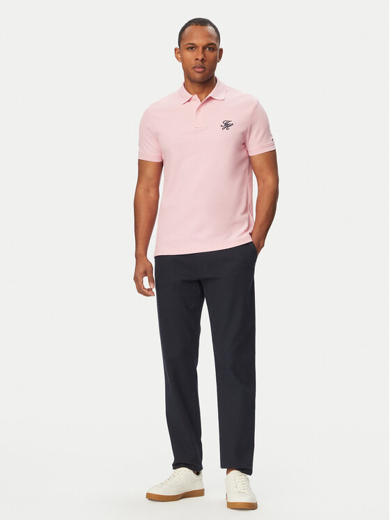 Tommy Hilfiger Tommy Hilfiger Poloshirt MW0MW43046 Rosa Regular Fit