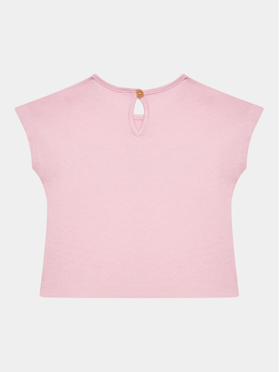 United Colors Of Benetton United Colors Of Benetton T-Shirt 3I1XA102W Różowy Regular Fit