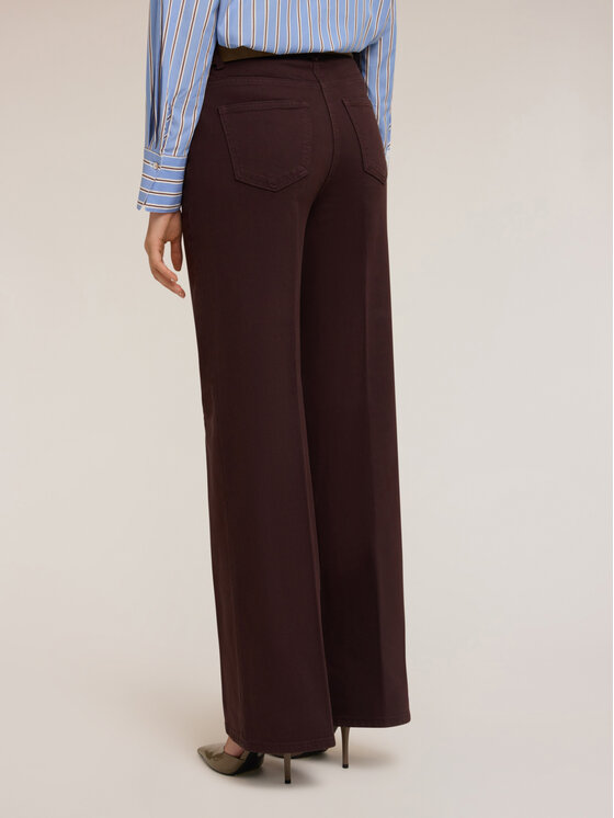 Motivi Motivi Pantaloni di tessuto P748Q004060N022 Marrone Over Fit