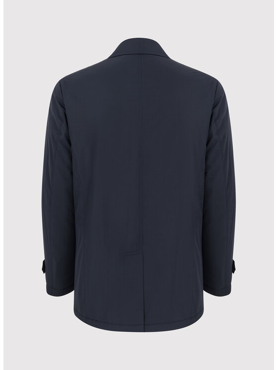 Pako Lorente Pako Lorente Płaszcz przejściowy P23WF-7X-010 Granatowy Classic Fit