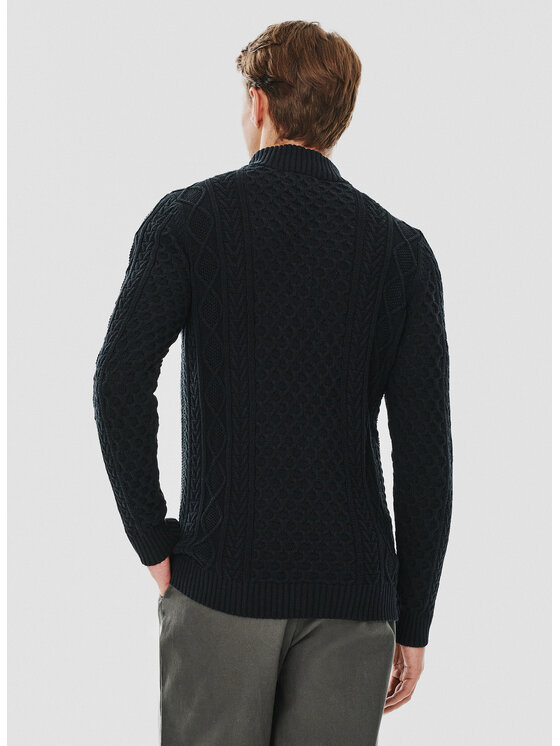 Pako Lorente Pako Lorente Sweter P24WF-2X-024 Czarny Classic Fit