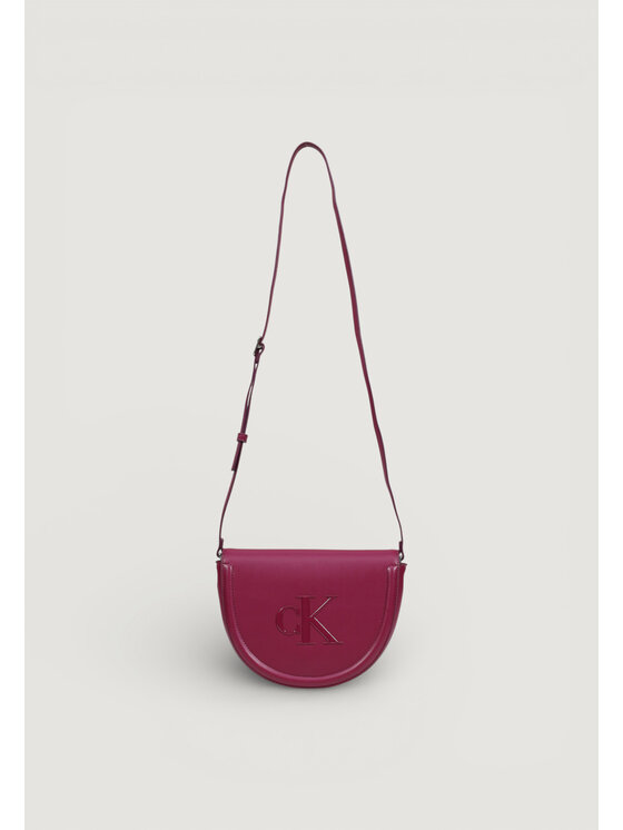 Calvin Klein Calvin Klein Τσάντα RAISED CK SADDLE CROSSBODY Κόκκινο