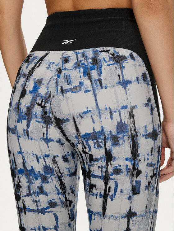 Reebok Reebok Legingi Lux Perform Tight 100071104 Tumši zils Slim Fit