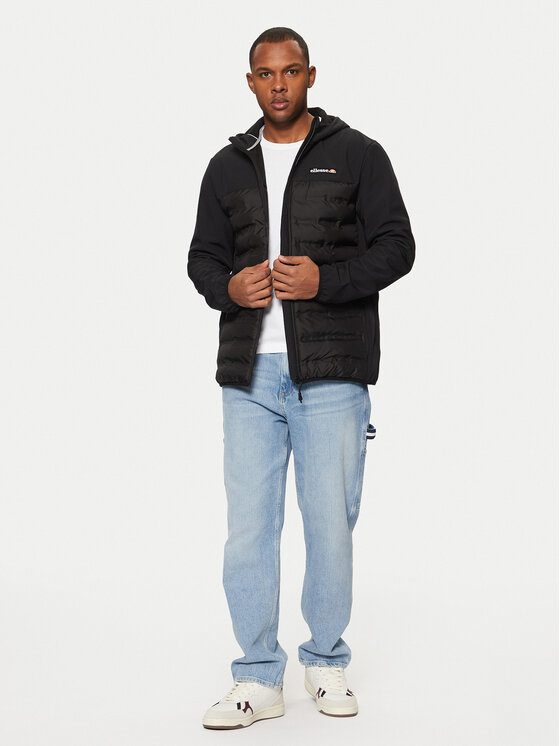 Ellesse Ellesse Pehelykabát SHZ22303 Fekete Regular Fit