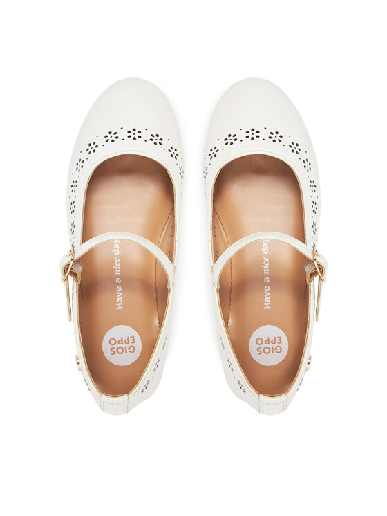 Gioseppo Gioseppo Baleriinad Kittery 74183-P Valge