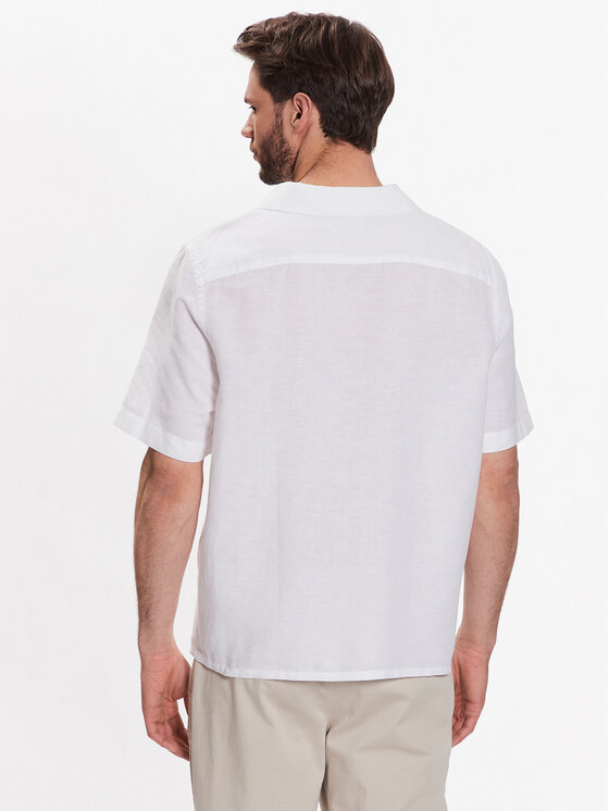 Calvin Klein Calvin Klein Πουκάμισο K10K109521 Λευκό Regular Fit