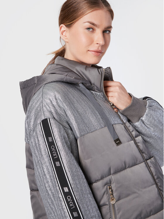 Liu Jo Sport Liu Jo Sport Зимно яке TF2259 T4558 Сив Relaxed Fit