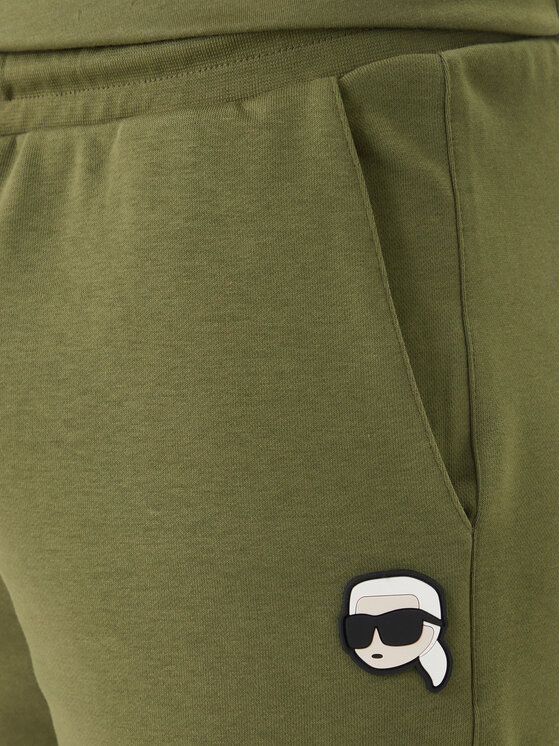 KARL LAGERFELD KARL LAGERFELD Sporta šorti 705019 562900 Zaļš Regular Fit