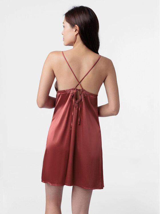 Dorina Dorina Camicia da notte Abelia FXDS0003LA10 Rosso