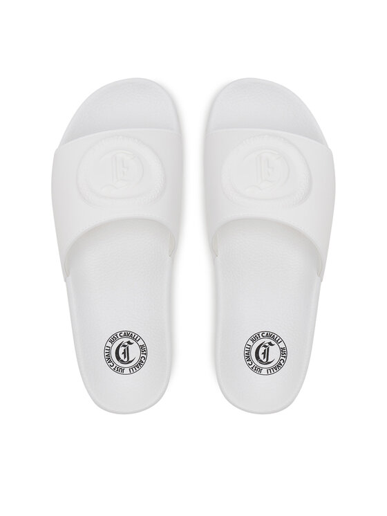 Just Cavalli Just Cavalli Natikači 78RA3SZ4 ZSC30 Bela