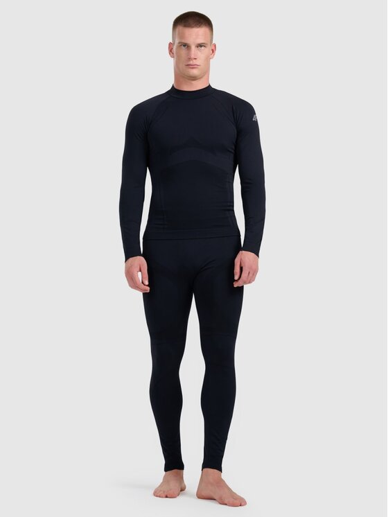 4F 4F Intimo termico pezzo sopra 4FWAW25USEAM224-20S Nero